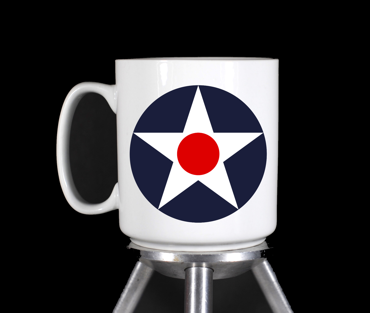 US Army Air Corps Roundel Coffee Mug by TheGlassyLass.com