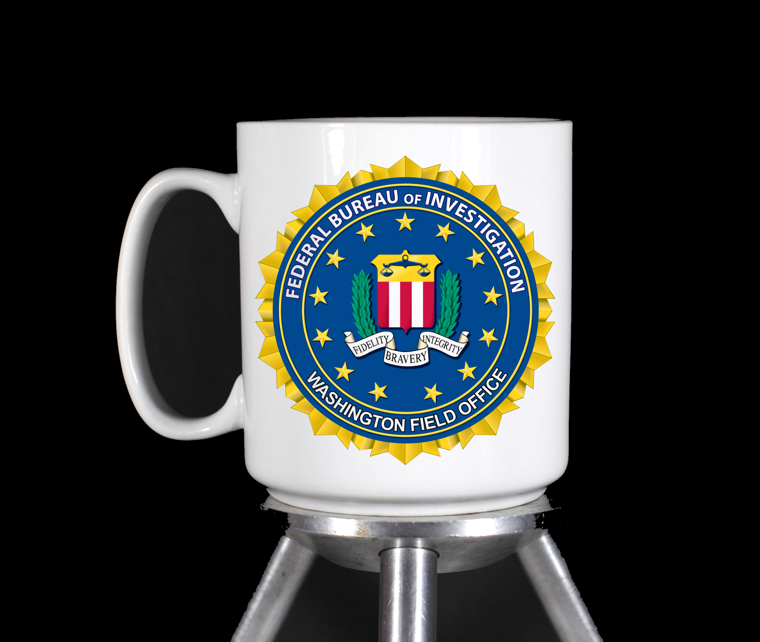 FBI Washington Field Office Coffee Mug by TheGlassyLass.com
