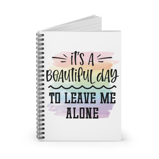 Beautiful Day: Spiral Notebook - Log Books - Journals - Diaries - and More Custom Printed by TheGlassyLass