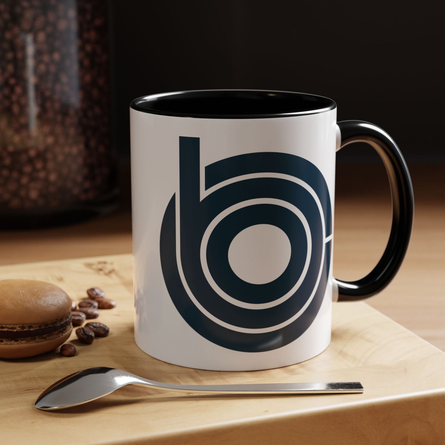 Congressional Budget Office Coffee Mug - Double Sided Black Accent White Ceramic 11oz by TheGlassyLass