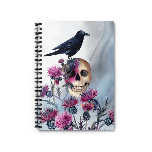 Quoth the Raven: Spiral Notebook - Log Books - Journals - Diaries - and More Custom Printed by TheGlassyLass.com