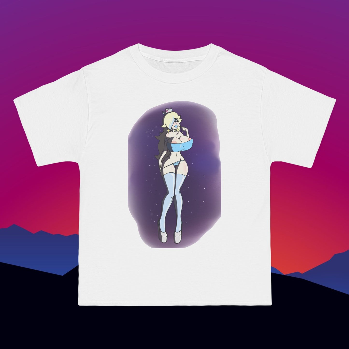 Star Crossed Dreams T-Shirt: (Hanes Beefy-T 100% Preshrunk Cotton) Custom Printed by TheGlassyLass.com