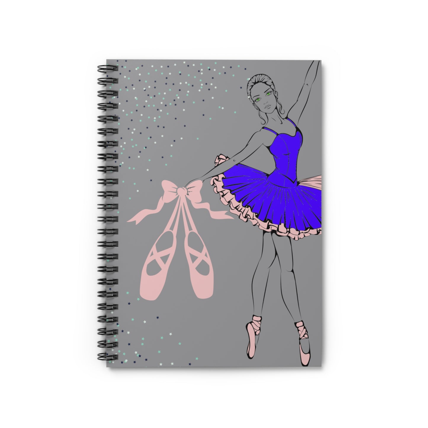 Dance Among the Stars: Spiral Notebook - Log Books - Journals - Diaries - and More Custom Printed by TheGlassyLass