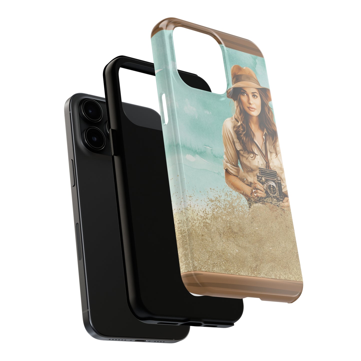 Big Smiles Now: iPhone Tough Case Design - Wireless Charging - Superior Protection - Original Graphics by TheGlassyLass.com