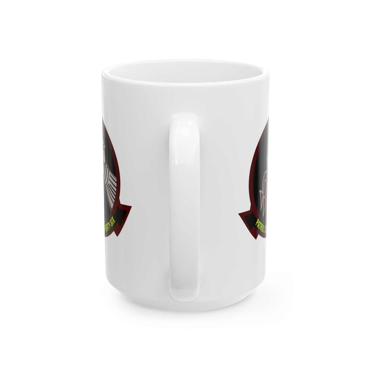 Navy Patrol Squadron 46 Coffee Mug - Double Sided Print on White Ceramic 15oz by TheGlassyLass.com