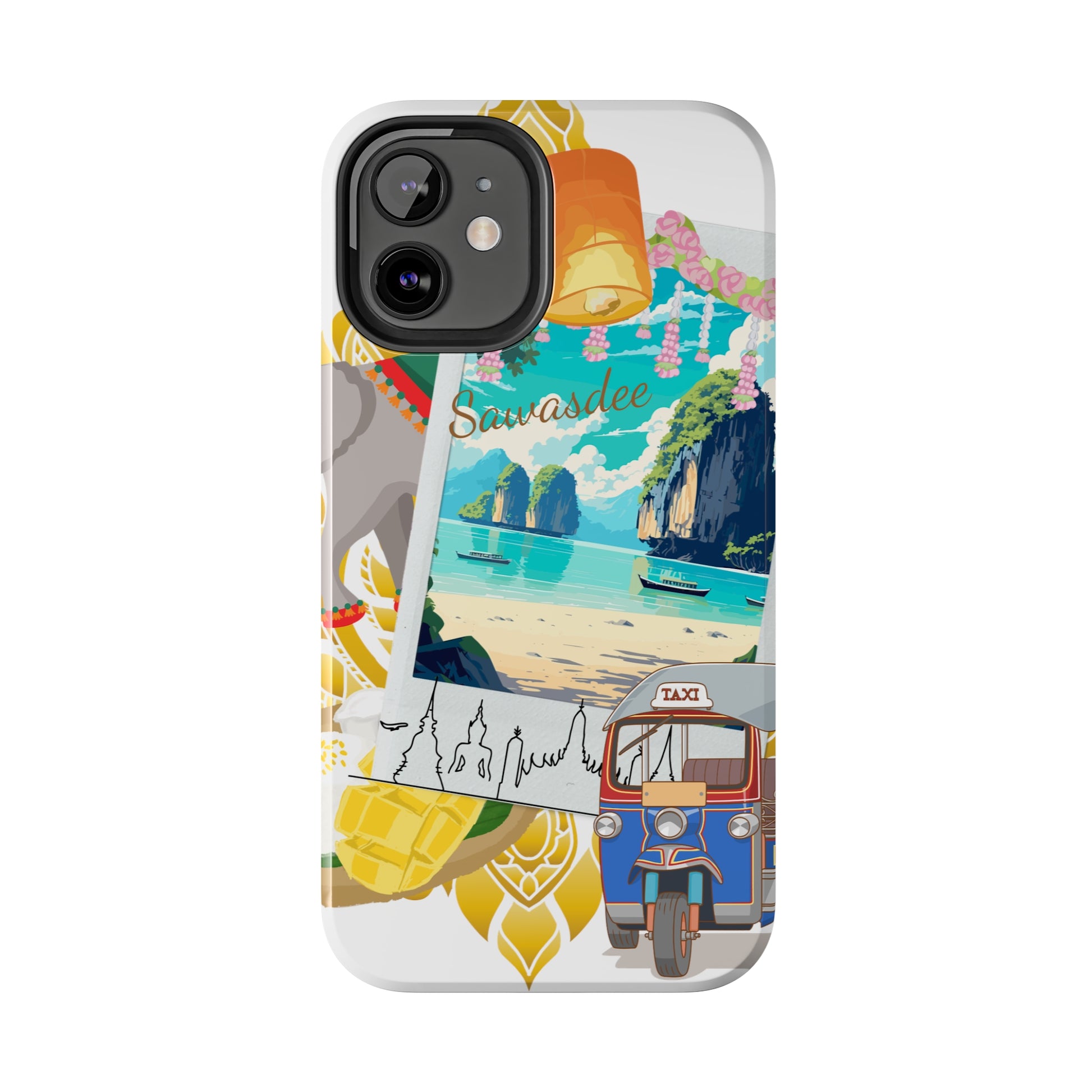 Sawasdee Phuket: iPhone - Tough iPhone Case Design - Wireless Charging - Superior Protection - Original Designs by TheGlassyLass.com