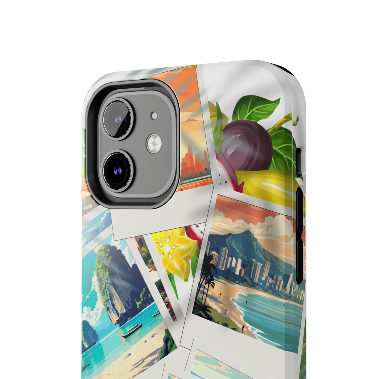 Vacation Travel Custom Printed iPhone case by TheGlassyLass.com