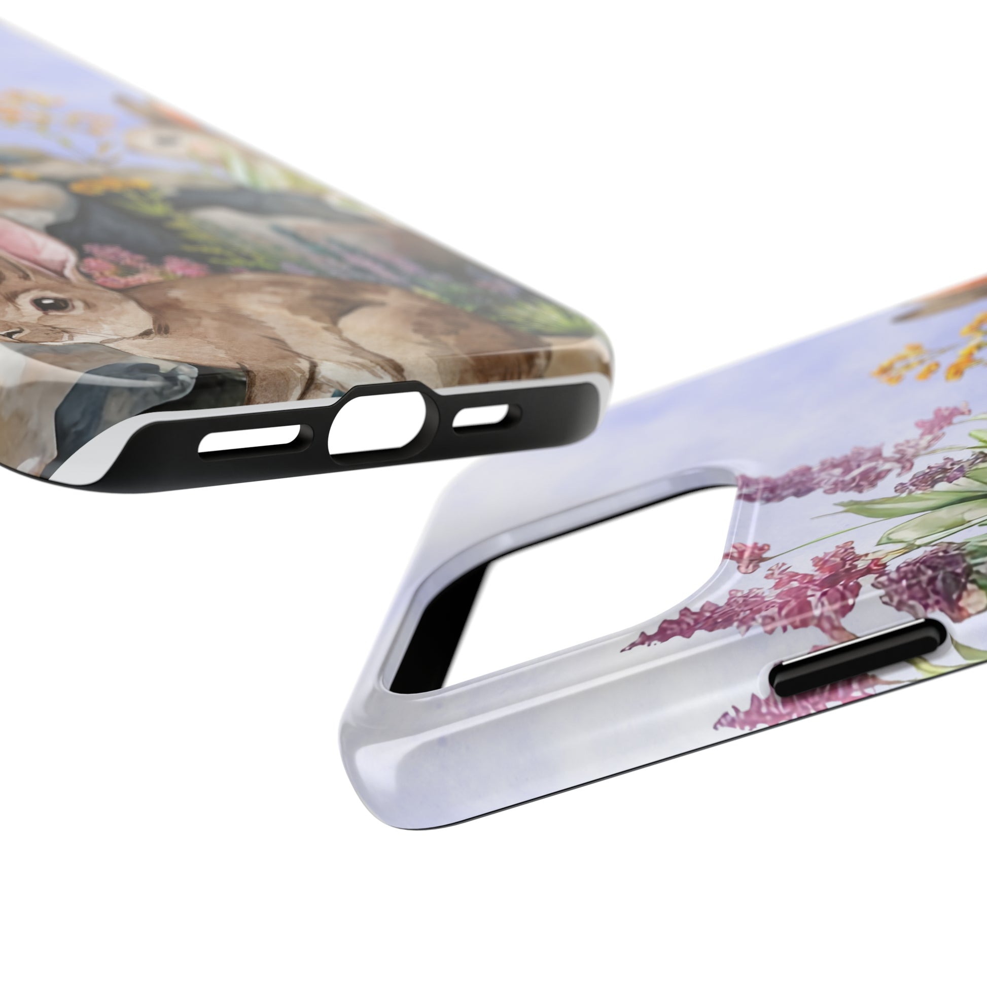 Mr & Mrs Bunny: iPhone Tough Case Design - Wireless Charging - Superior Protection - Original Designs by TheGlassyLass.com