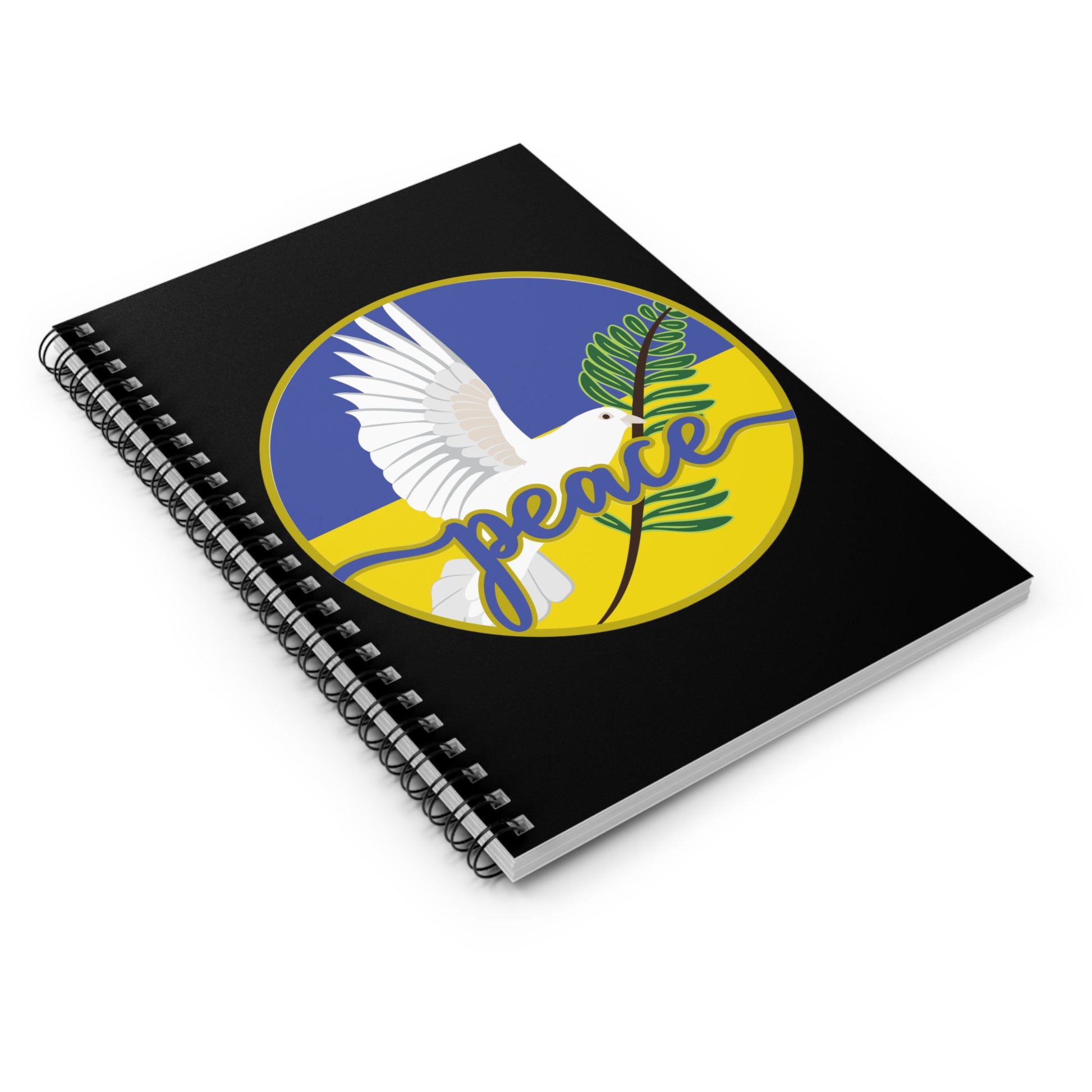Peace Dove: Spiral Notebook - Log Books - Journals - Diaries - and More Custom Printed by TheGlassyLass