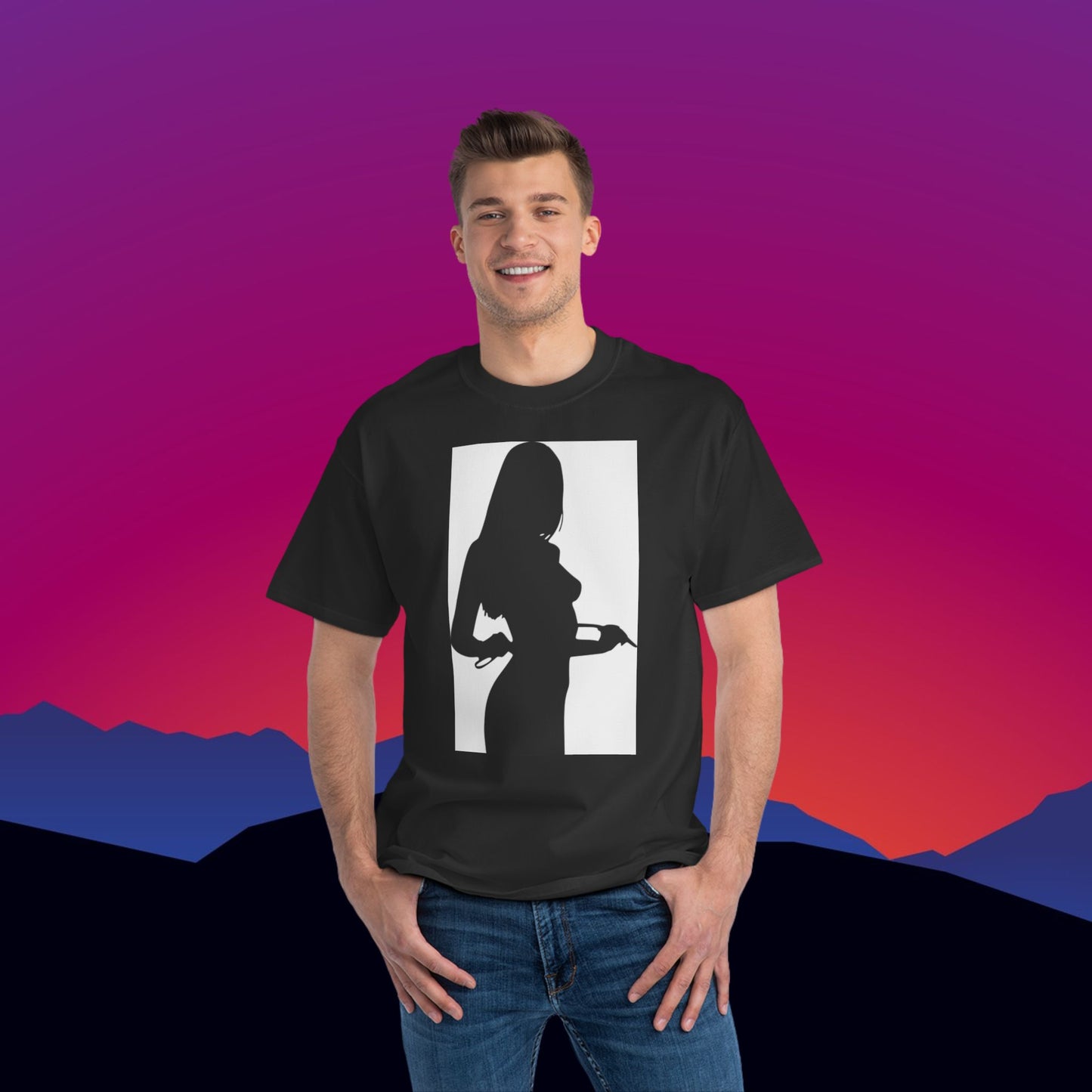 Mistress T-Shirt: (Hanes Beefy-T 100% Preshrunk Cotton Custom Printed by TheGlassyLass.com