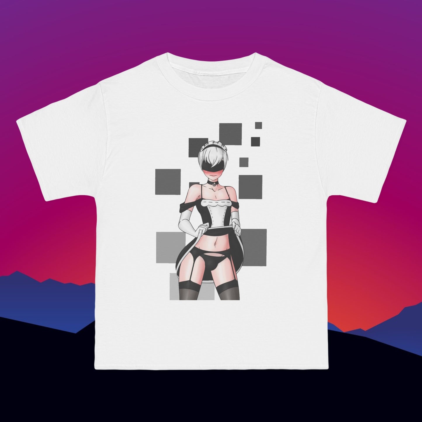 See No Evil T-Shirt: (Hanes Beefy-T 100% Preshrunk Cotton) Custom Printed by TheGlassyLass.com