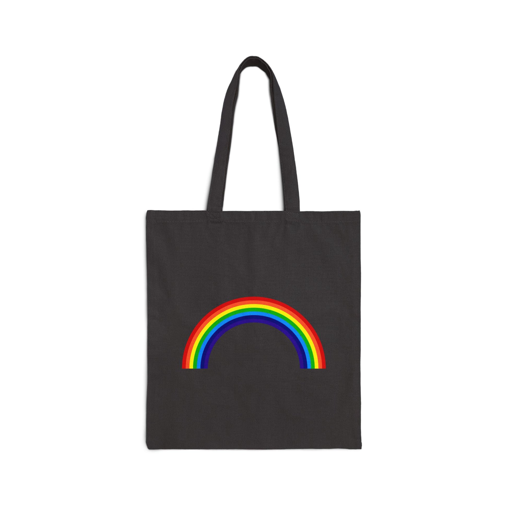 Over the Rainbow Logo Tote Bag - Heavyweight 100% Cotton Canvas by TheGlassyLass.com