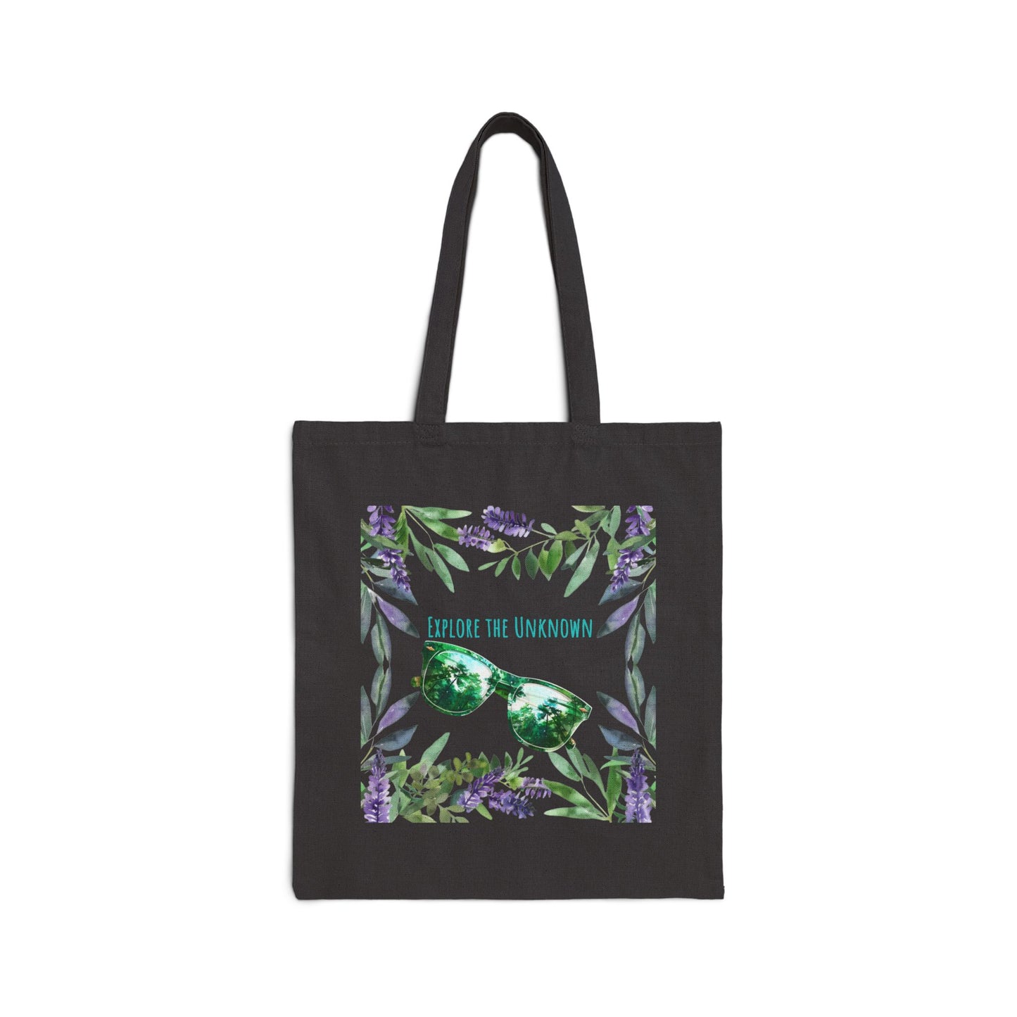 Explore The Unknown Logo Tote Bag - Heavyweight 100% Cotton Canvas by TheGlassyLass.com