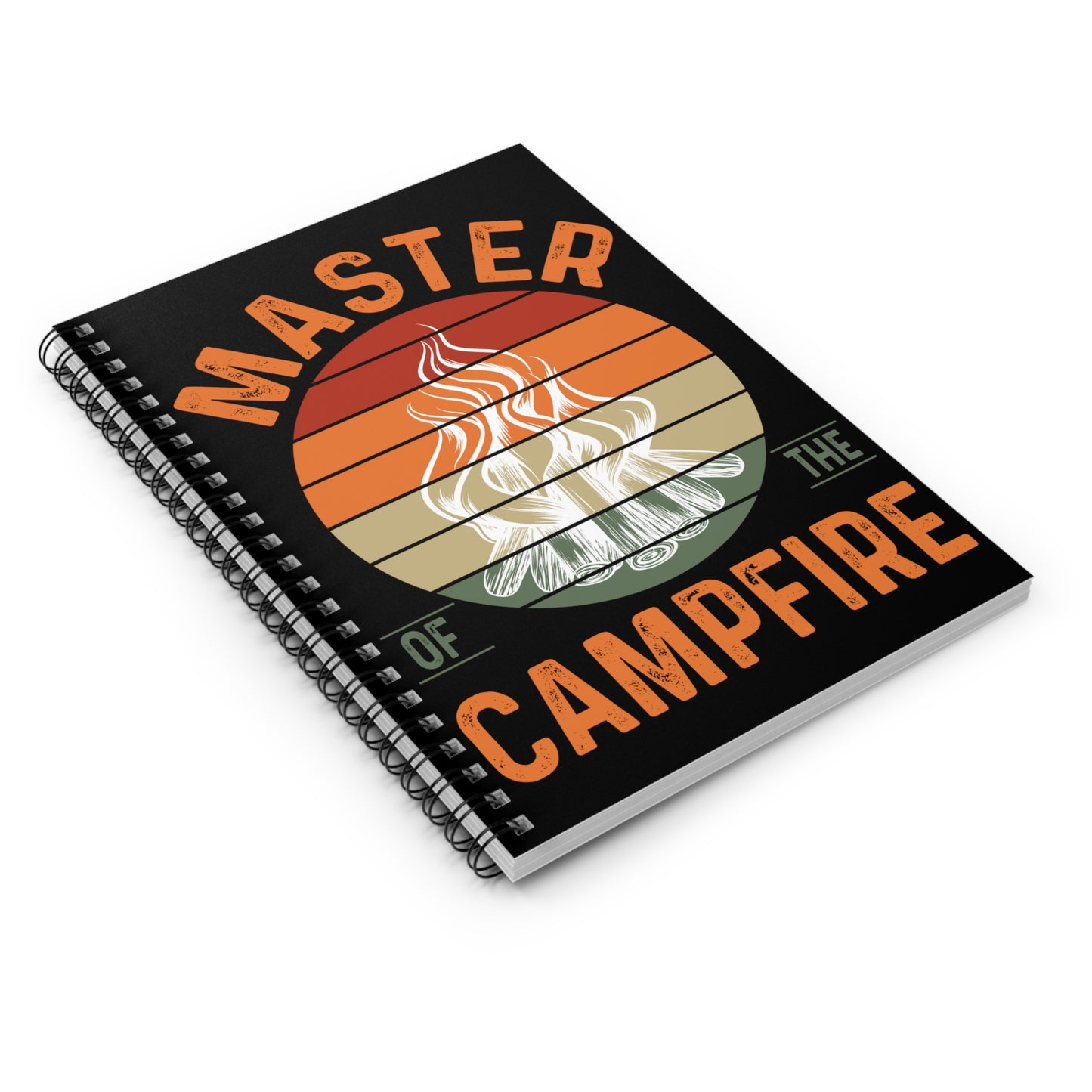 Master of the Campfire: Spiral Notebook - Log Books - Journals - Diaries - and More Custom Printed by TheGlassyLass
