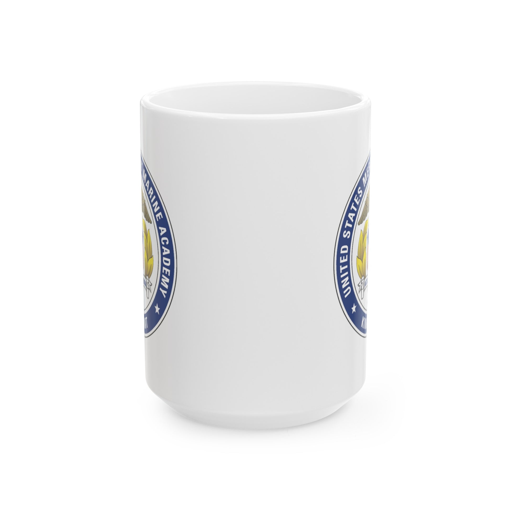 US Merchant Marine Academy Coffee Mug - Double Sided White Ceramic 15oz by TheGlassyLass.com