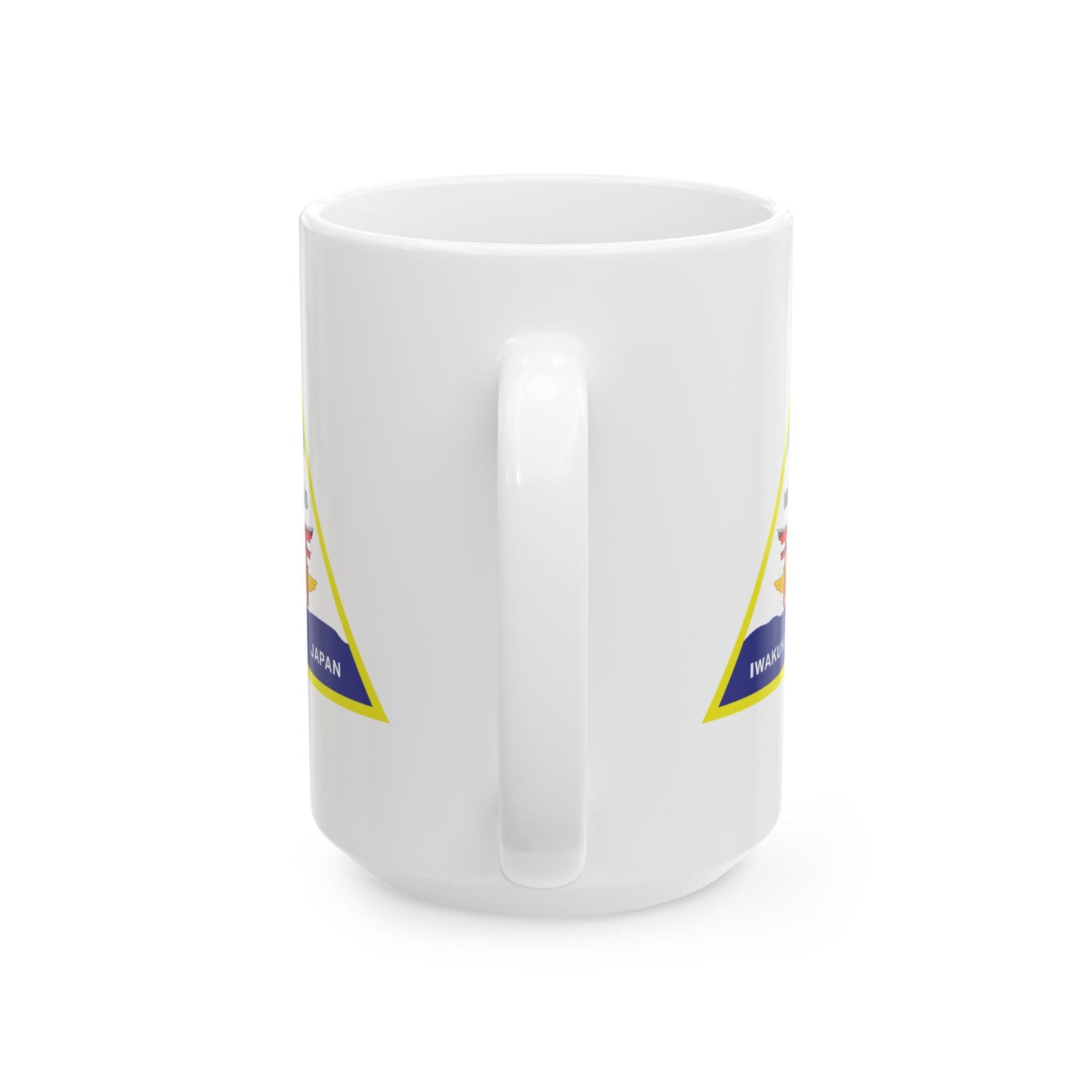Marine Corps Air Station Iwakuni Japan Coffee Mug - Double Sided White Ceramic 15oz by TheGlassyLass.com