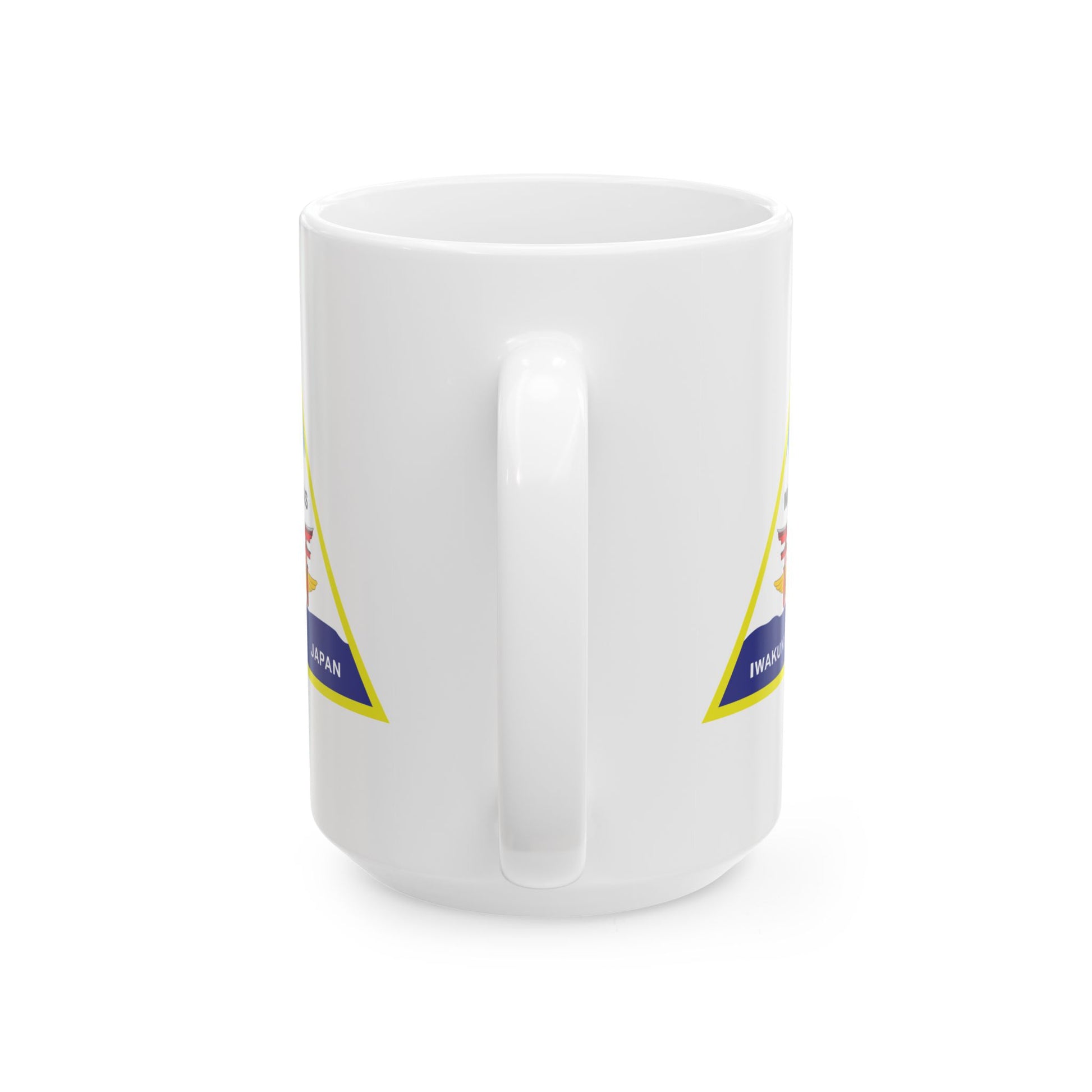 Marine Corps Air Station Iwakuni Japan Coffee Mug - Double Sided White Ceramic 15oz by TheGlassyLass.com