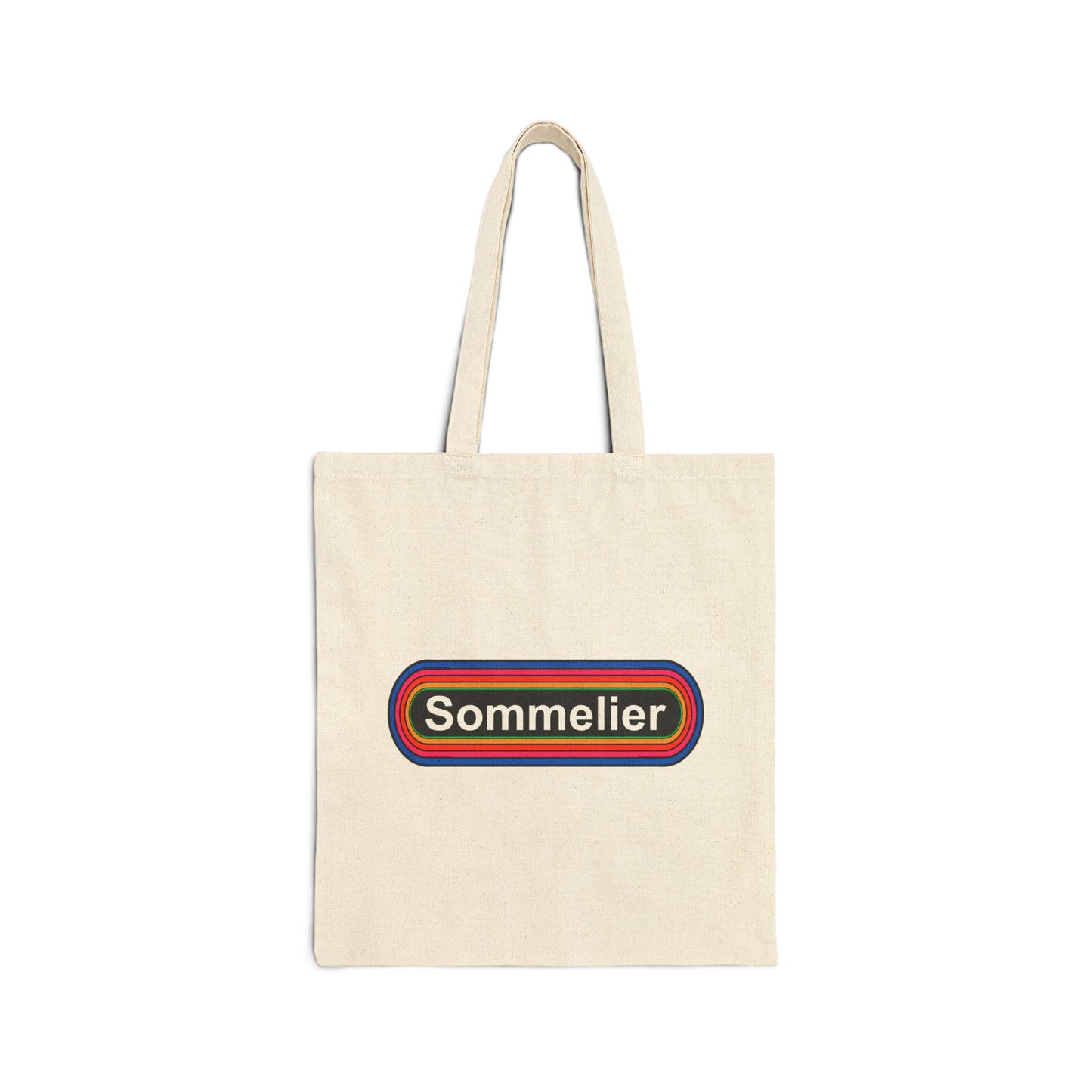 Sommelier Tote Bag - Heavyweight 100% Cotton Canvas by TheGlassyLass.com