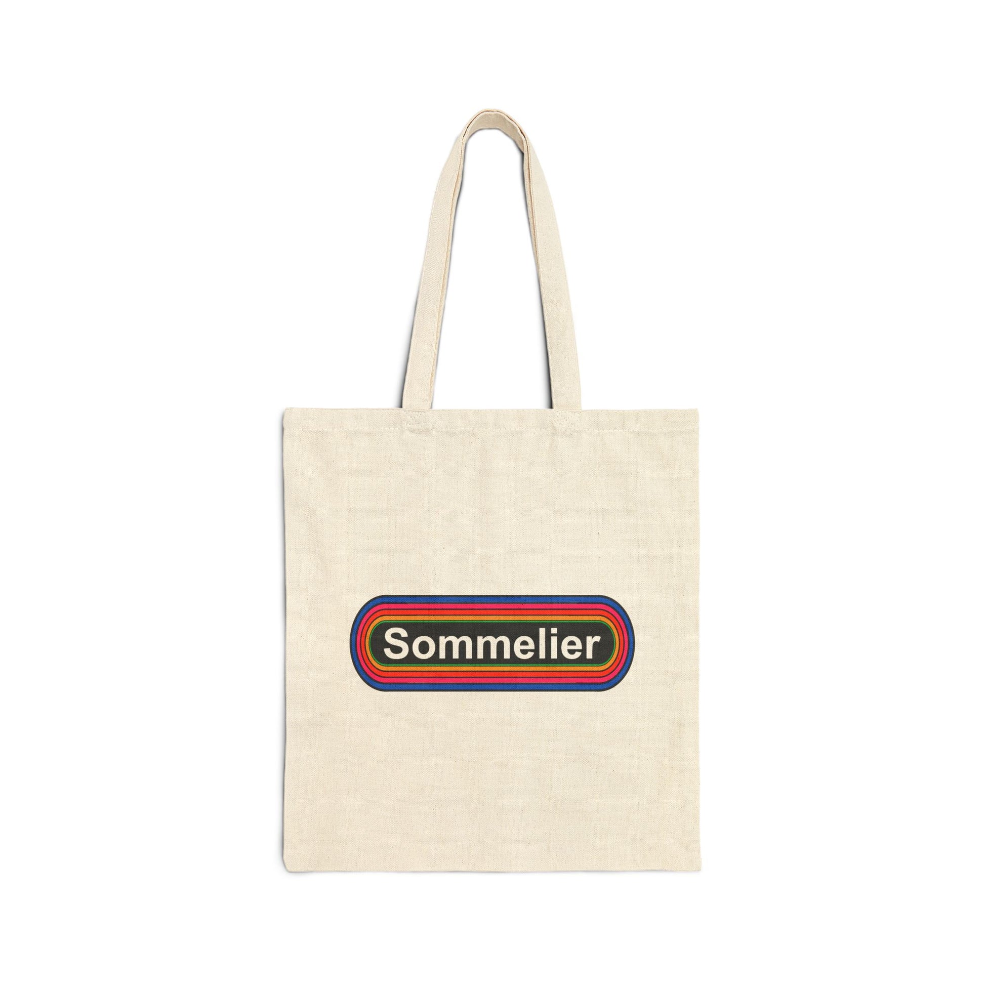 Sommelier Tote Bag - Heavyweight 100% Cotton Canvas by TheGlassyLass.com