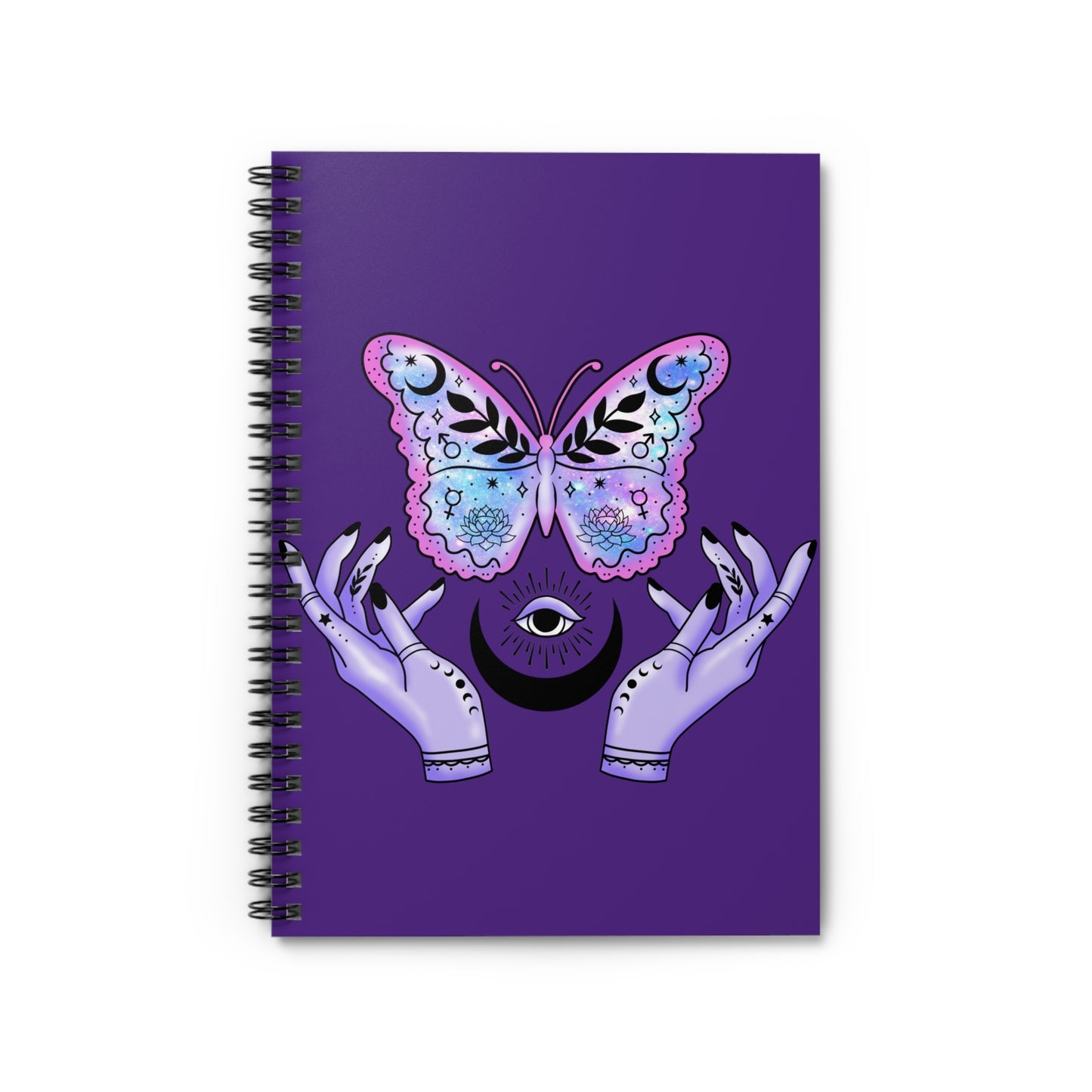 Mystical Magic: Spiral Notebook - Log Books - Journals - Diaries - and More Custom Printed by TheGlassyLass
