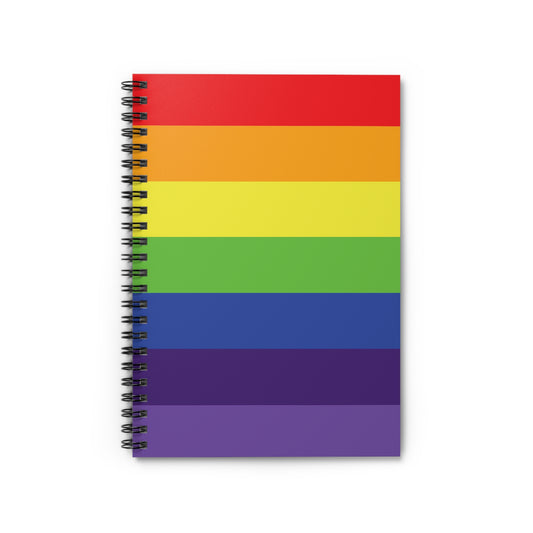 Rainbow Pride: Spiral Notebook - Log Books - Journals - Diaries - and More Custom Printed by TheGlassyLass