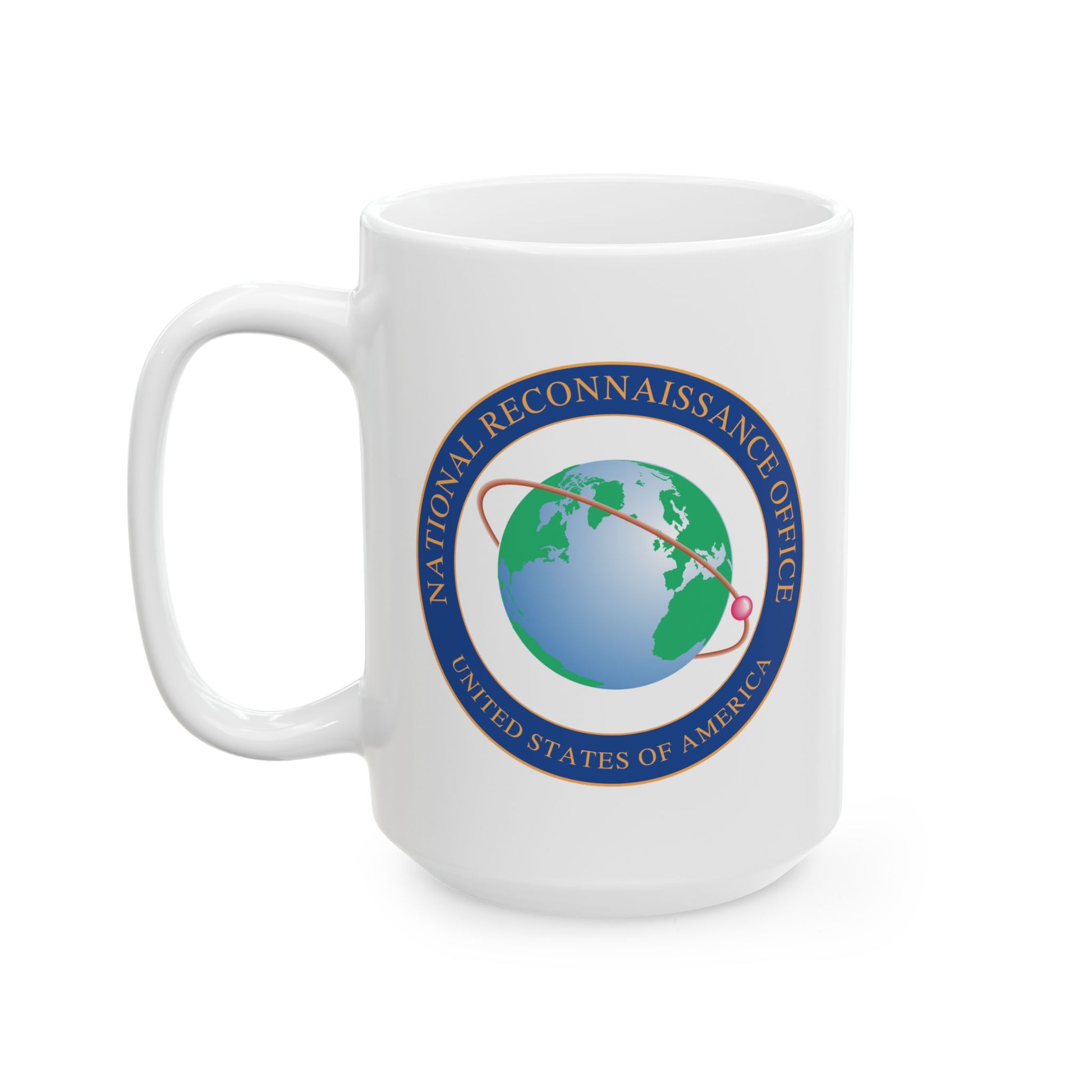 United States National Reconnaissance Office Coffee Mug - Double Sided White Ceramic 15oz by TheGlassyLass.com