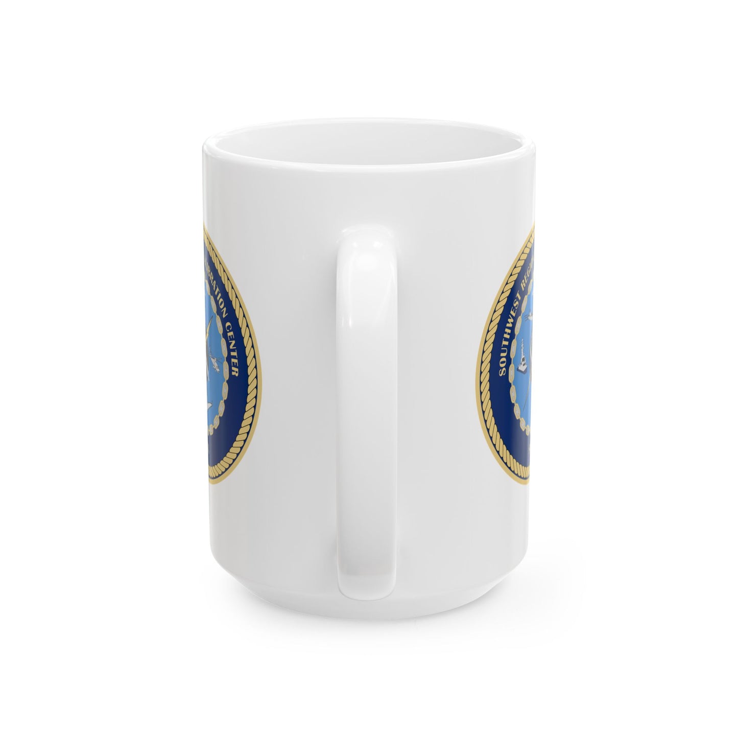 Southwest Regional Calibration Center Coffee Mug - Double Sided White Ceramic 15oz by TheGlassyLass.com