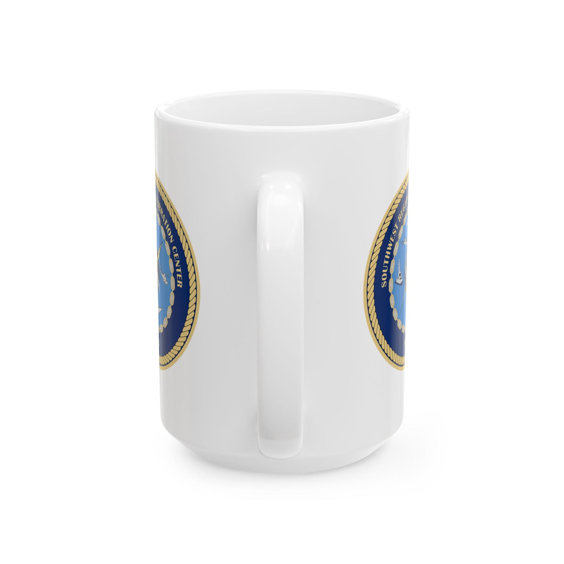 Southwest Regional Calibration Center Coffee Mug - Double Sided White Ceramic 15oz by TheGlassyLass.com