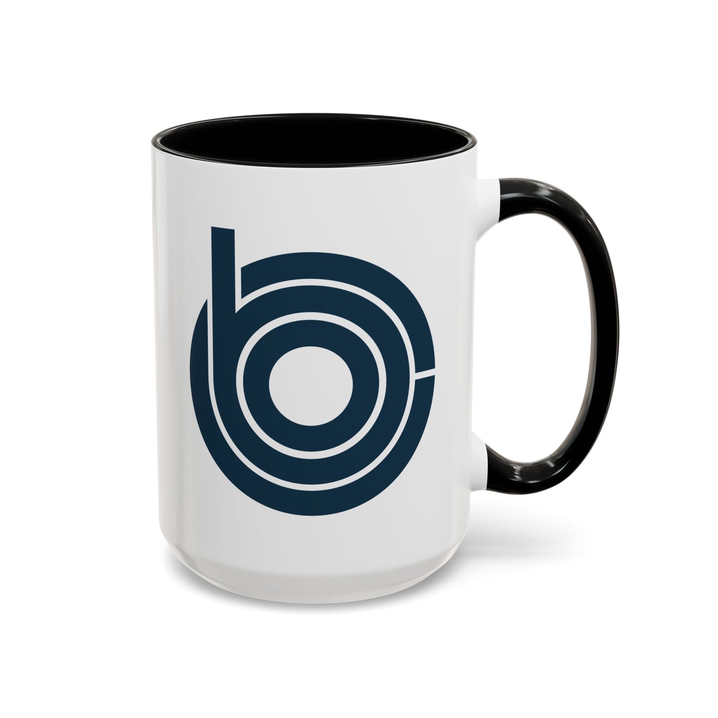Congressional Budget Office Coffee Mug - Double Sided Black Accent White Ceramic 15oz by TheGlassyLass