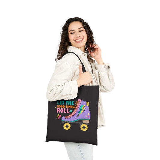 Let The Good Times Roll Tote Bag - Heavyweight 100% Cotton Canvas by TheGlassyLass.com