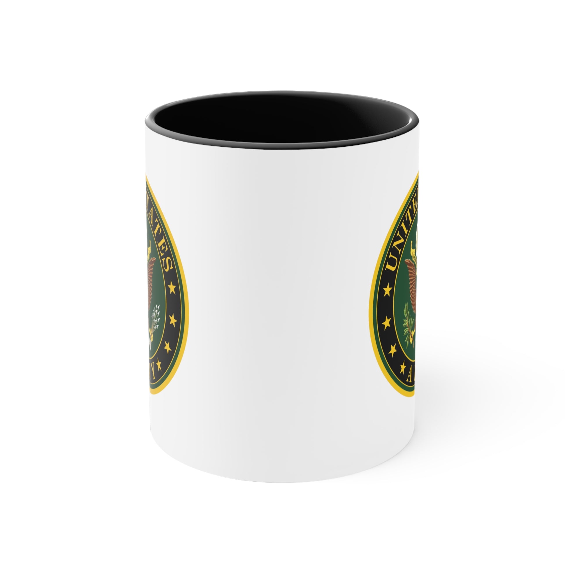 US Army Seal Coffee Mug - Double Sided White Ceramic 11oz by TheGlassyLass.com