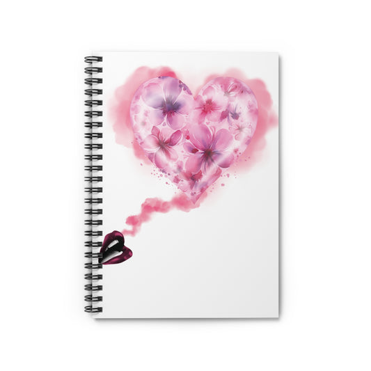 Breath of Love: Spiral Notebook - Log Books - Journals - Diaries - and More Custom Printed by TheGlassyLass