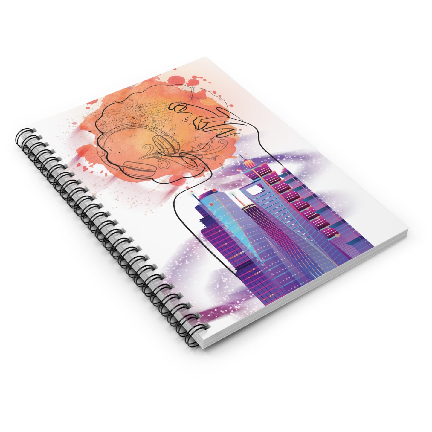 Balancing Life: Spiral Notebook - Log Books - Journals - Diaries - and More Custom Printed by TheGlassyLass