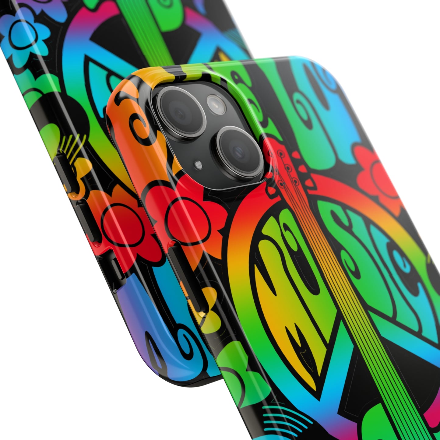 Peace Love and Music: iPhone Tough Case Design - Wireless Charging - Superior Protection - Original Designs by TheGlassyLass.com