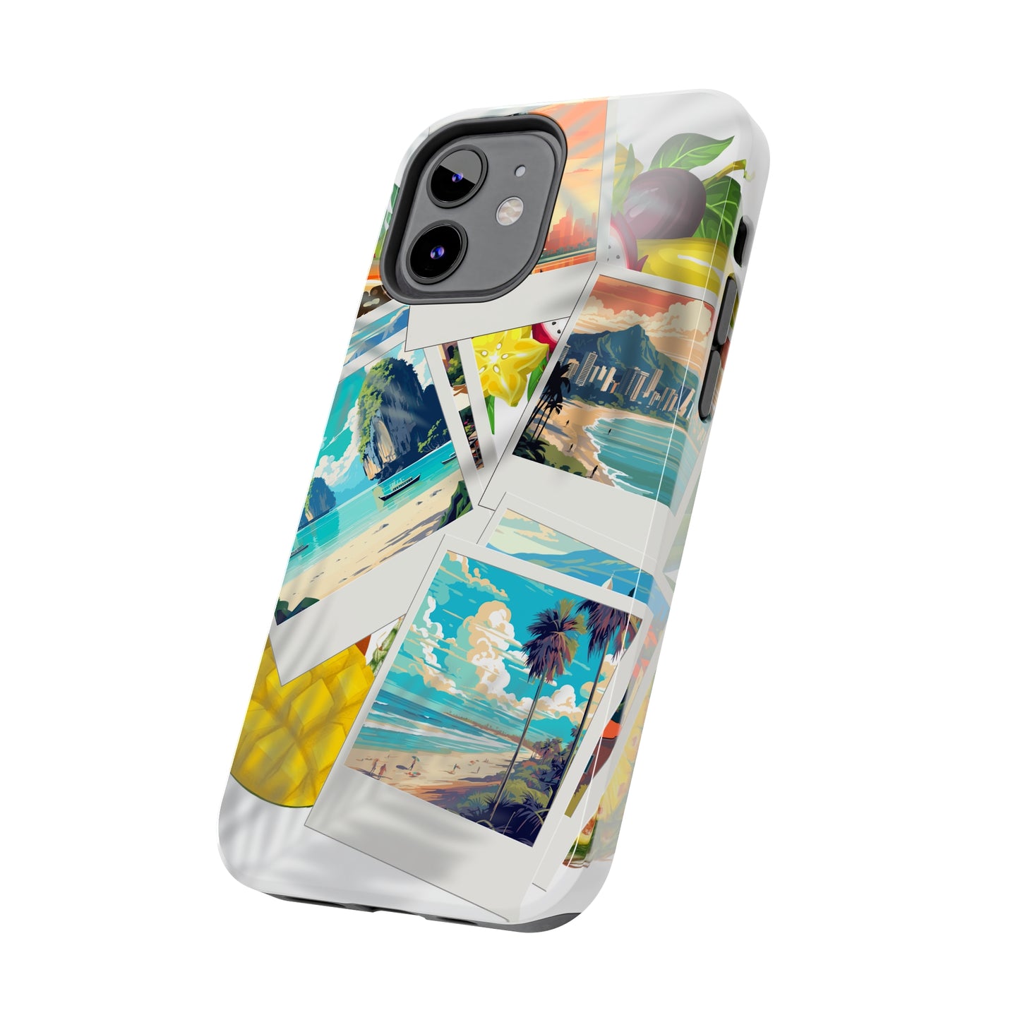 Vacation Travel Custom Printed iPhone case by TheGlassyLass.com