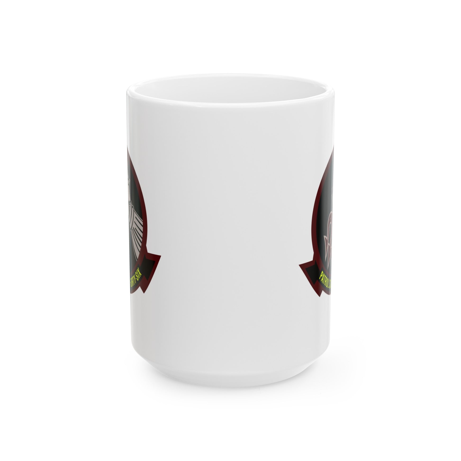 Navy Patrol Squadron 46 Coffee Mug - Double Sided Print on White Ceramic 15oz by TheGlassyLass.com