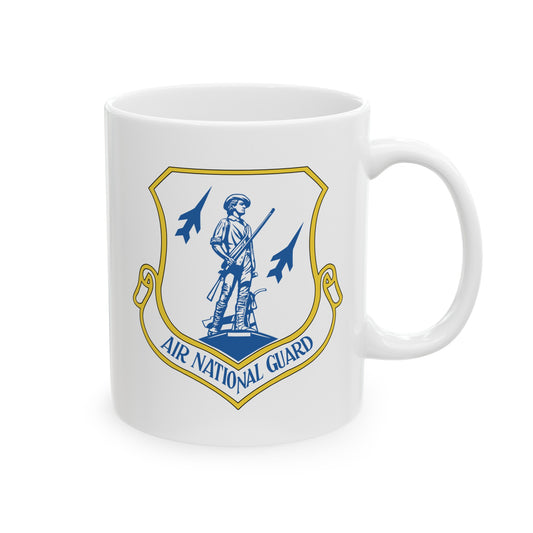 US Air Force Air National Guard - Double Sided White Ceramic Coffee Mug 11oz by TheGlassyLass.com