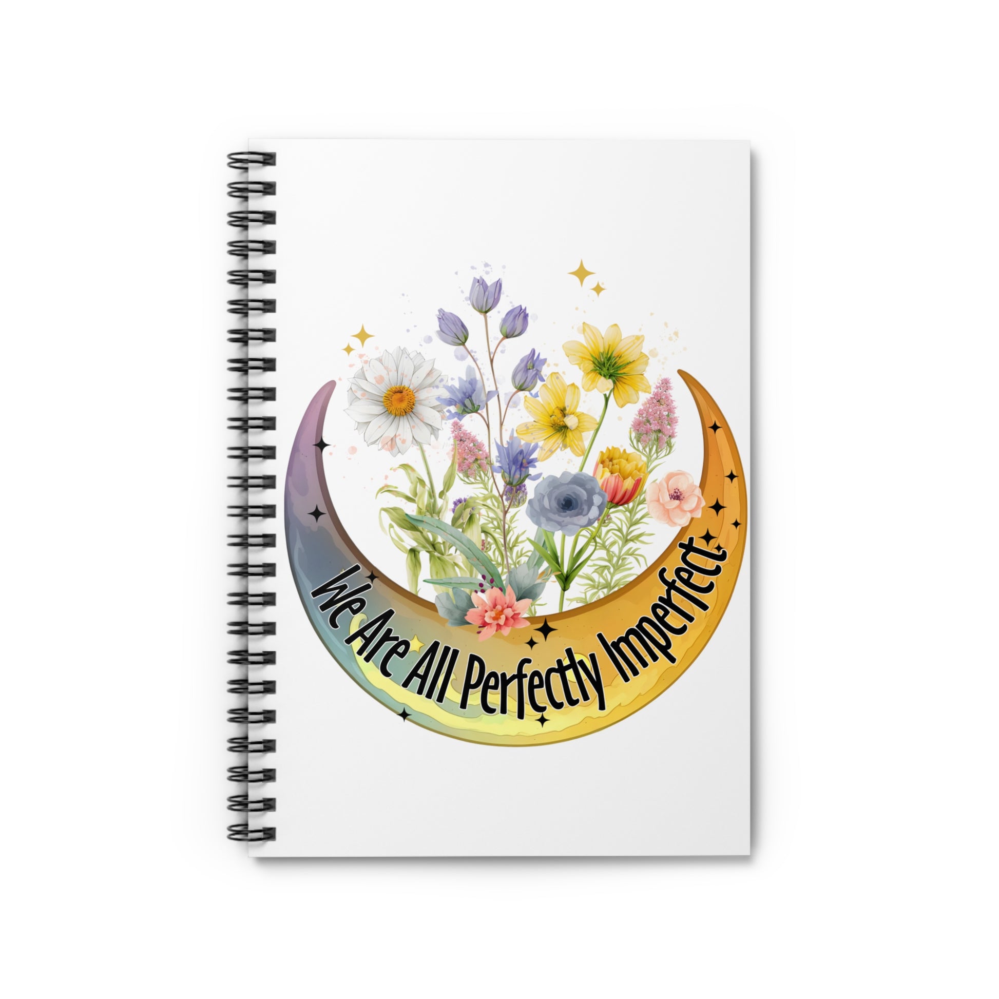 Perfectly Imperfect: Spiral Notebook - Log Books - Journals - Diaries - and More Custom Printed by TheGlassyLass.com