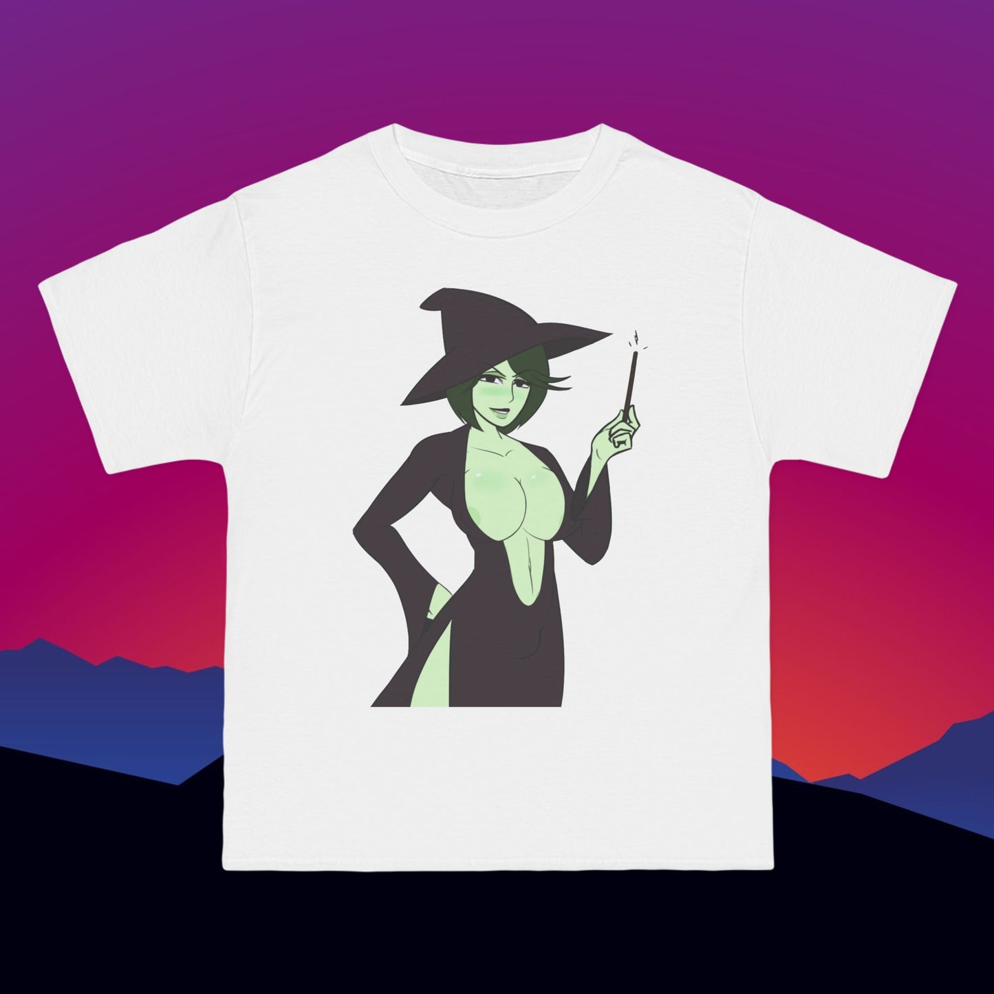 Bewitching T-Shirt: (Hanes Beefy-T 100% Preshrunk Cotton) Custom Printed by TheGlassyLass.com