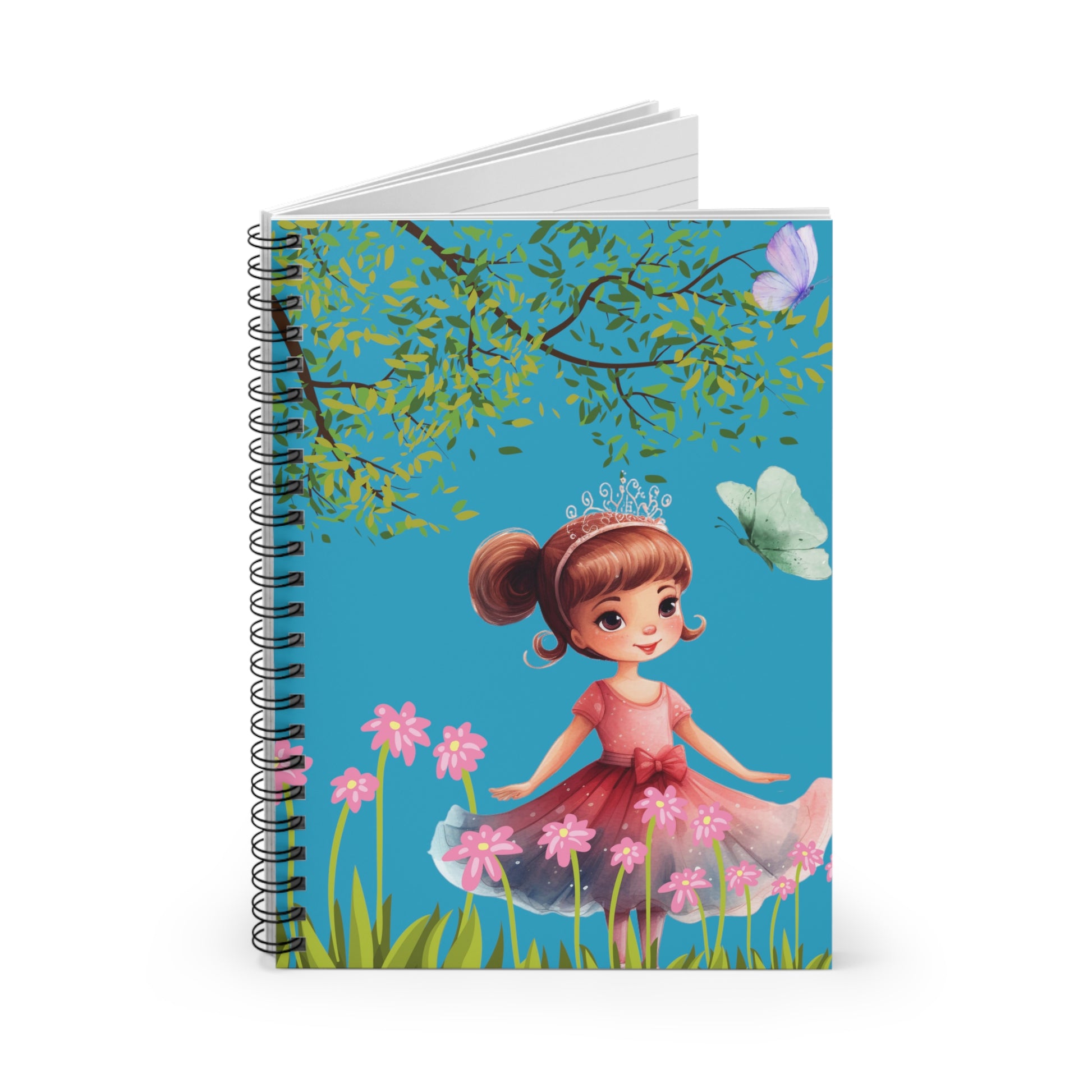 Butterfly Princess: Spiral Notebook - Log Books - Journals - Diaries - and More Custom Printed by TheGlassyLass