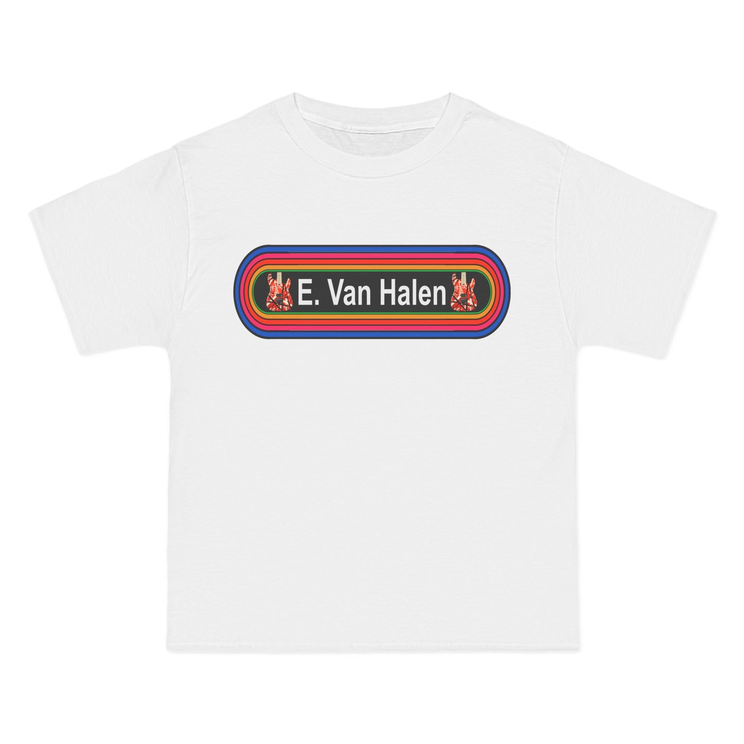 Van Halen T-Shirt: (Hanes Beefy-T 100% Preshrunk Cotton Custom Printed by TheGlassyLass.com
