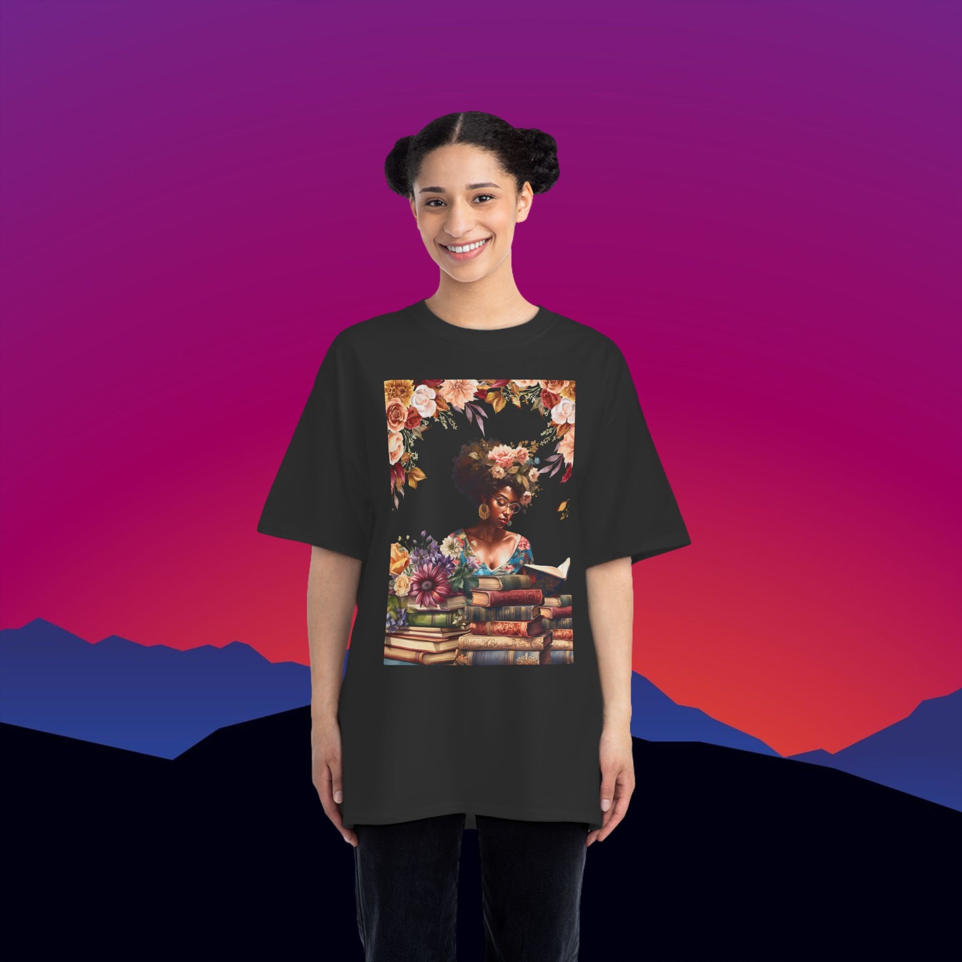 Knowledge is Power T-Shirt: (Hanes Beefy-T 100% Preshrunk Cotton Custom Printed by TheGlassyLass.com