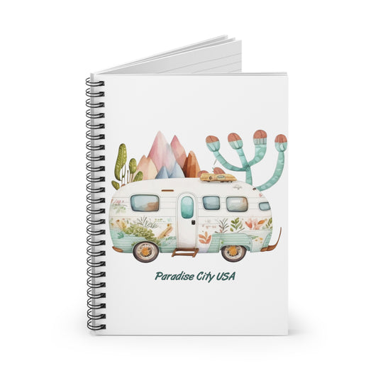 Paradise City: Spiral Notebook - Log Books - Journals - Diaries - and More Custom Printed by TheGlassyLass