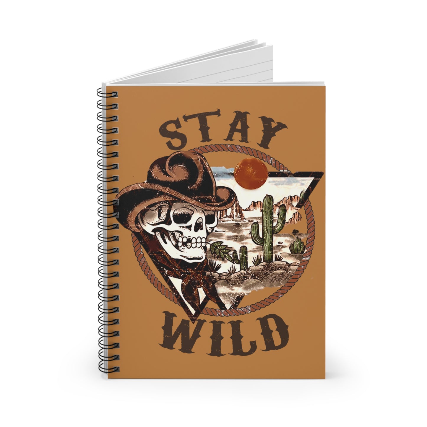 Stay Wild: Spiral Notebook - Log Books - Journals - Diaries - and More Custom Printed by TheGlassyLass.com