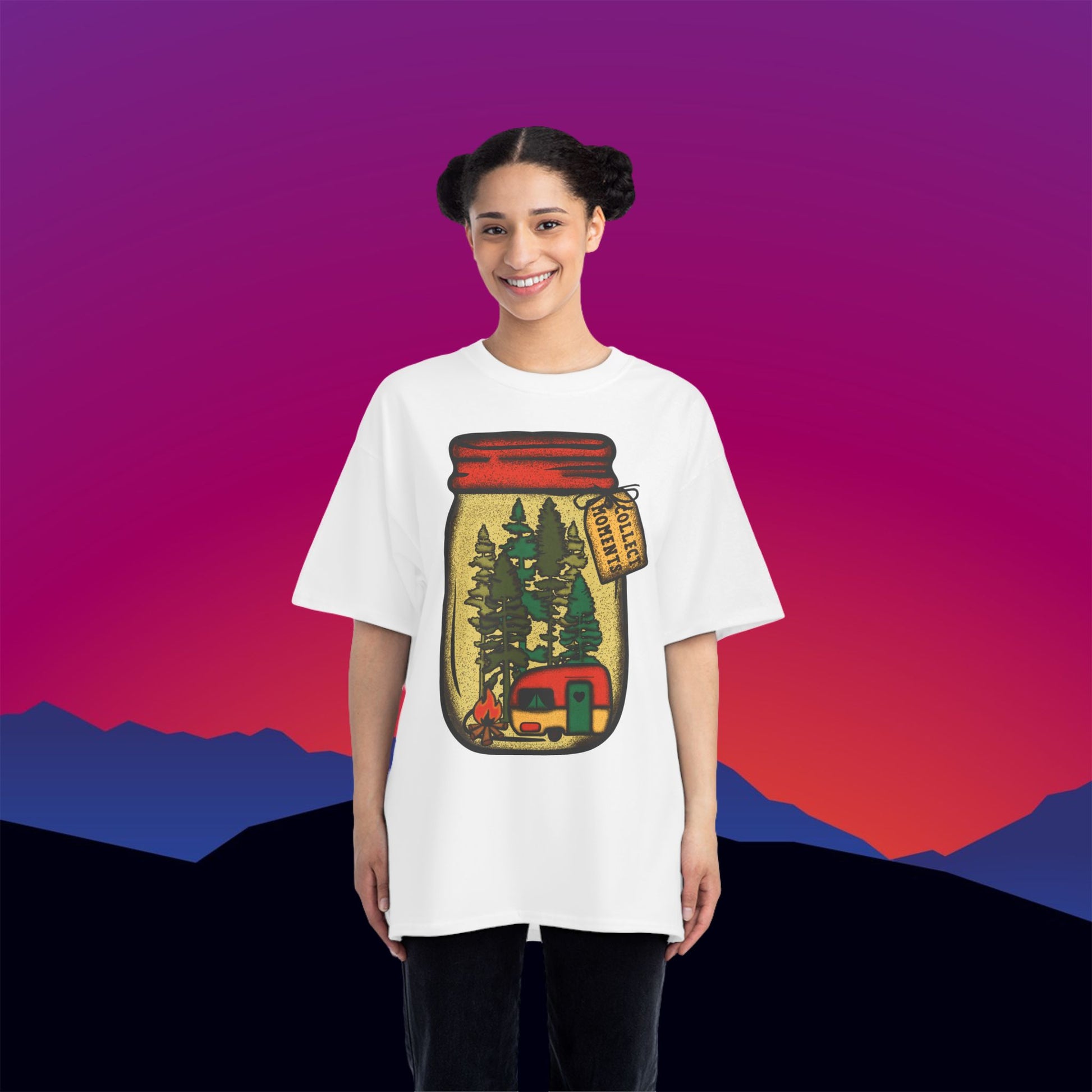 Memories Jar T-Shirt: (Hanes Beefy-T 100% Preshrunk Cotton) Custom Printed by TheGlassyLass.com