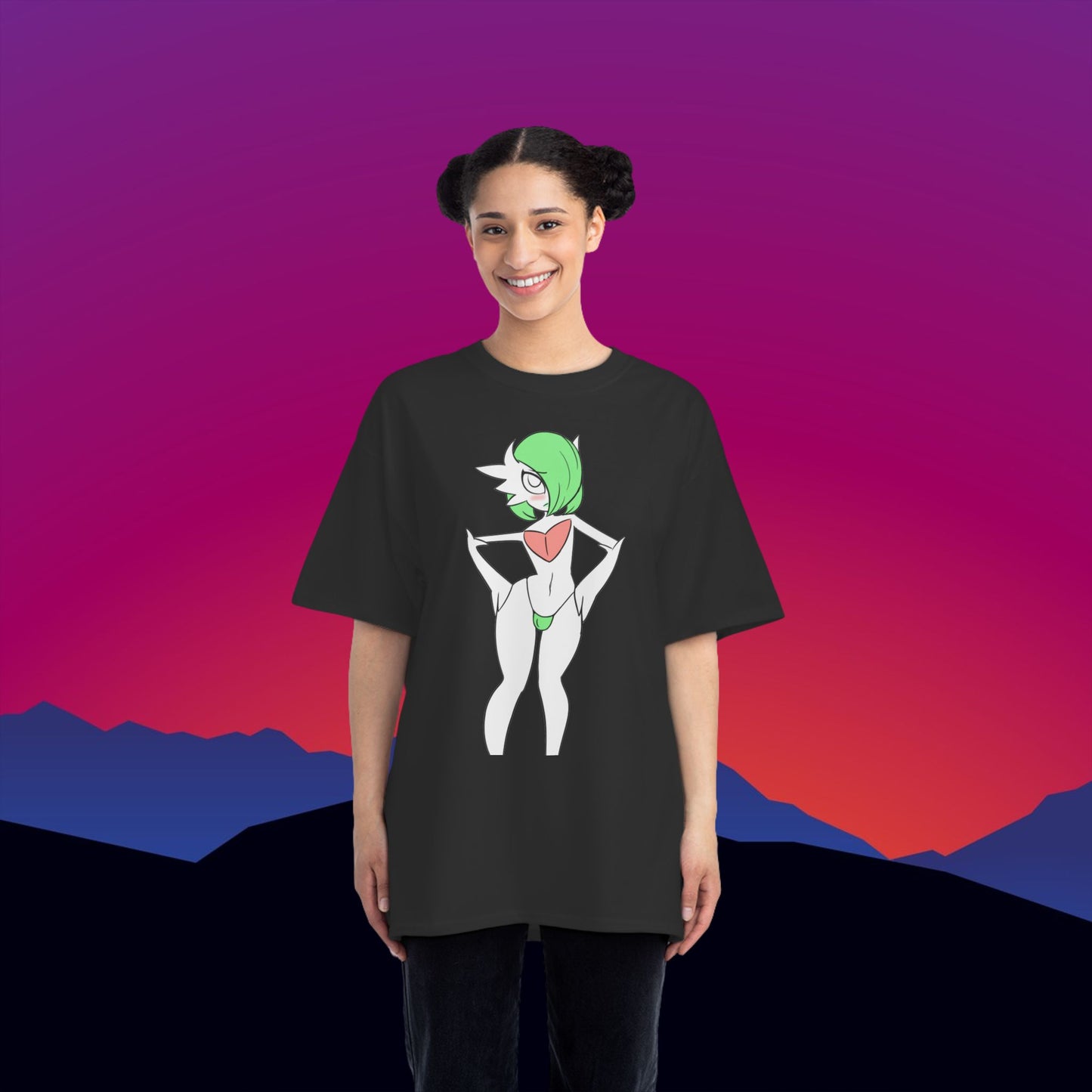 Bikini Bod T-Shirt: (Hanes Beefy-T 100% Preshrunk Cotton) Custom Printed by TheGlassyLass.com