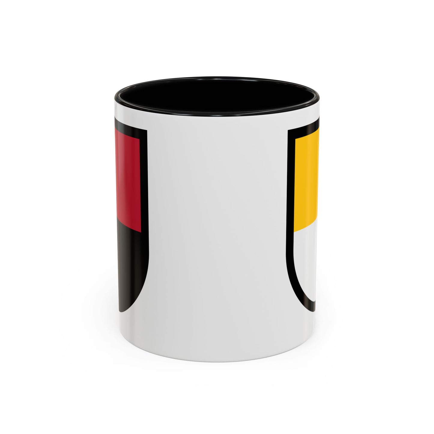 3rd Special Forces Beret Flash Coffee Mug - Double Sided Print, Black Accent White Ceramic, 11oz by TheGlassyLass.com