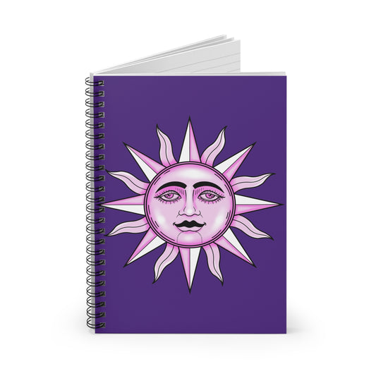 Sun God Goddess - I Love You: Spiral Notebook - Log Books - Journals - Diaries - and More Custom Printed by TheGlassyLass