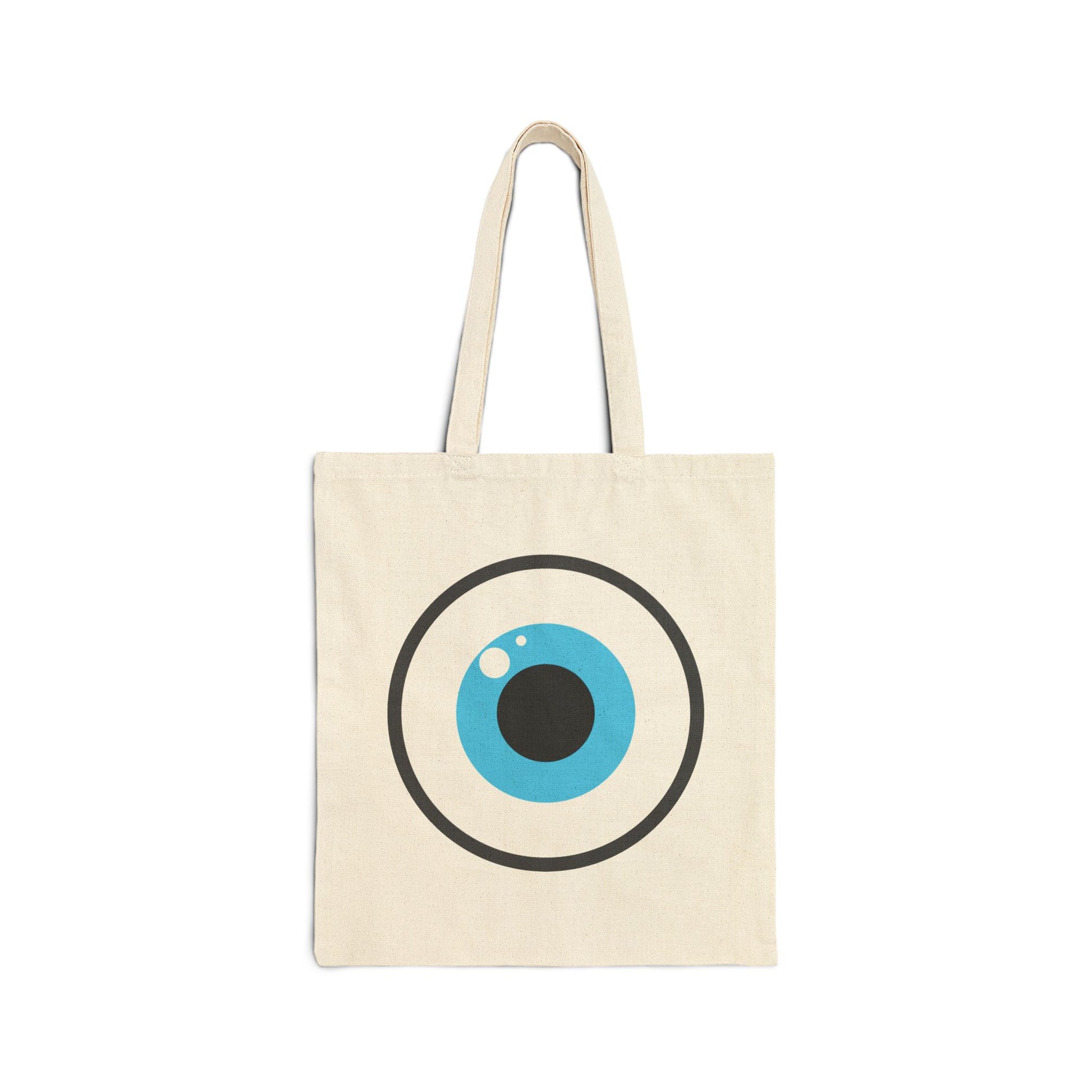 Eye On You Logo Tote Bag - Heavyweight 100% Cotton Canvas by TheGlassyLass.com