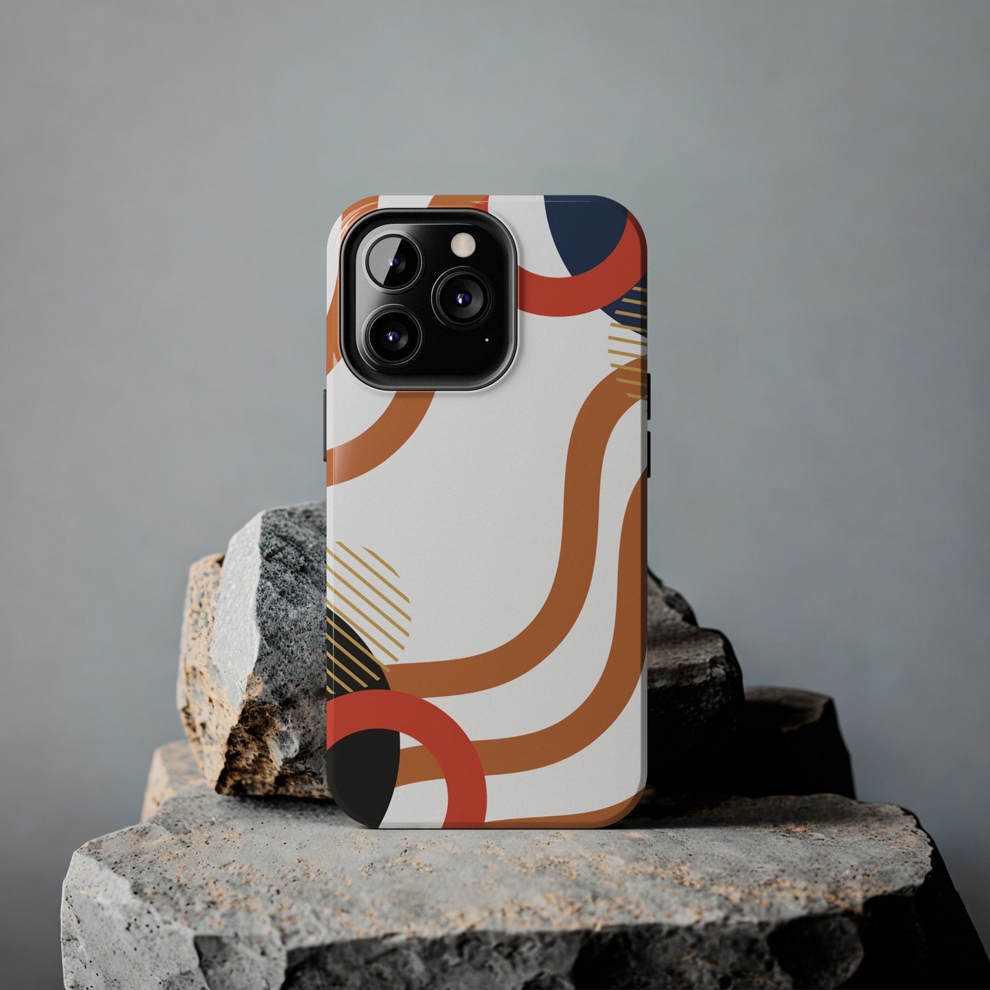 Abstract Swirls Custom Printed iPhone case by TheGlassyLass.com